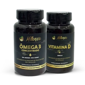 Kit Ômega 3 + Vitamina D com TCM