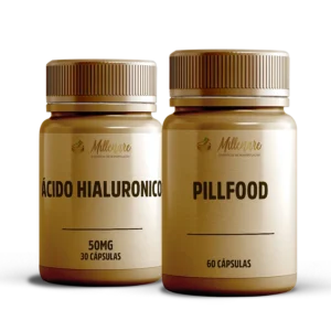 Kit Pill Food + Ácido Hialurônico