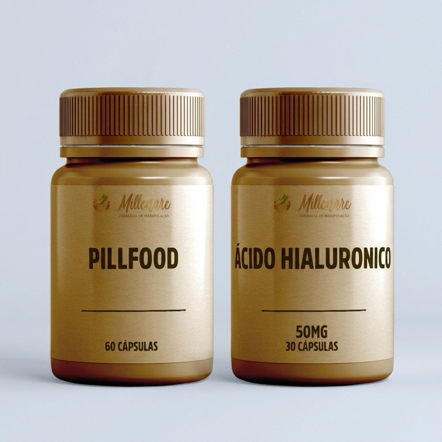 Kit Pill Food e Ácido Hialurônico